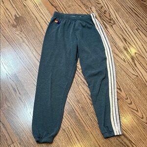 Aviator Nation dark grey sweatpants. Size XS